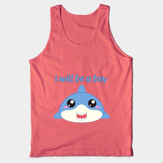 I wil be a boy Tank Top by adrianasalinar